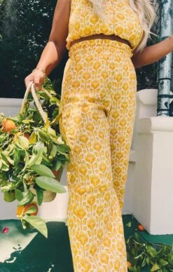 Show Me Your Mumu Peggy Pants ~ Golden Fields -Show Me Your Mumu Sales IMG 9509