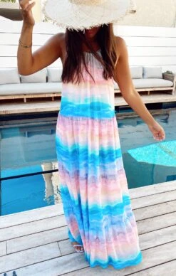 Show Me Your Mumu Isabella Maxi Dress ~ MUmaid Waves -Show Me Your Mumu Sales IMG 9698