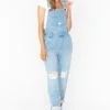 Show Me Your Mumu Oakland Overalls ~ Vintage Indigo -Show Me Your Mumu Sales MDF1 501 SS78 01