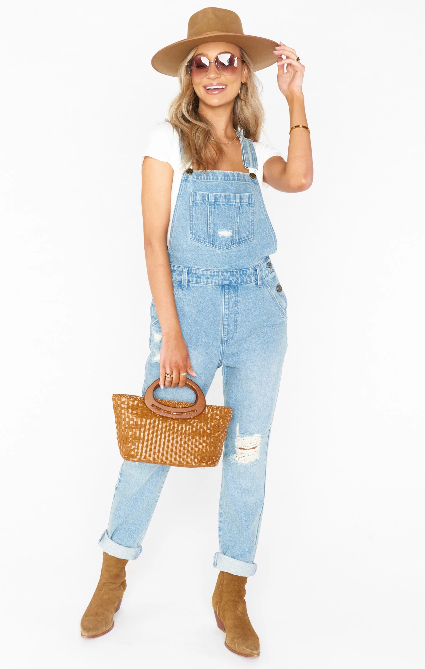 Show Me Your Mumu Oakland Overalls ~ Vintage Indigo 6 Show Me Your Mumu Oakland Overalls ~ Vintage Indigo - Image 4
