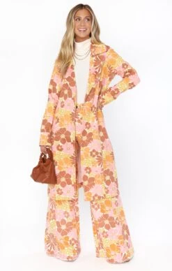 Show Me Your Mumu Nancy Trench Coat ~ Retro Garden -Show Me Your Mumu Sales MDF2 575 RG08 08