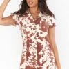 Show Me Your Mumu Colombia Collared Dress ~ Holy Cow -Show Me Your Mumu Sales MDF2 581 HC18 01