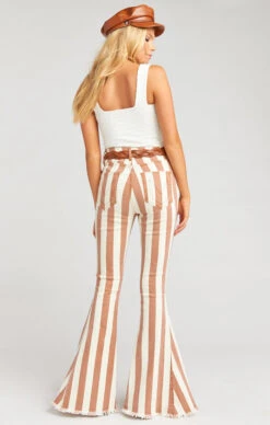 Show Me Your Mumu Berkeley Zip Up Bells Regular ~ Cognac And Cream Stripe 7 Show Me Your Mumu Berkeley Zip Up Bells Regular ~ Cognac And Cream Stripe -Show Me Your Mumu Sales MDF9 264 CC19 03 4efcd364 03a5 425e 85d5 78342d0b077b