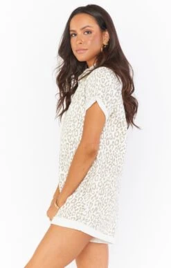 Show Me Your Mumu Range Romper ~ Sahara Leopard -Show Me Your Mumu Sales MDM1 448 SL02 02