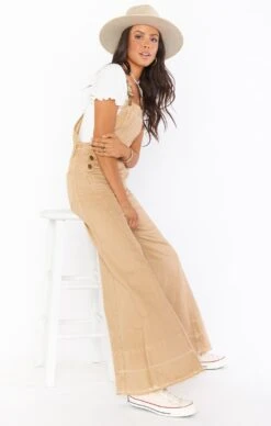 Show Me Your Mumu San Fran Overalls ~ Tanline -Show Me Your Mumu Sales MDM1 477 TL08 05