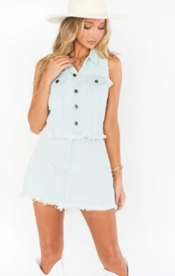 Show Me Your Mumu Statesboro Skort ~ Sky Mist -Show Me Your Mumu Sales MDM2 552 SM10 01 4