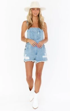 Show Me Your Mumu Georgia Overalls ~ Light Tide -Show Me Your Mumu Sales MDM2 594 LT21 01 3