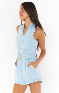 Show Me Your Mumu Richmond Romper ~ Lakeside 12 Show Me Your Mumu Richmond Romper ~ Lakeside -Show Me Your Mumu Sales MDM3 627 IK23 03