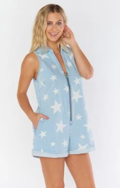 Show Me Your Mumu Reno Romper ~ Youre A Star -Show Me Your Mumu Sales MDM3 670 YS09 03