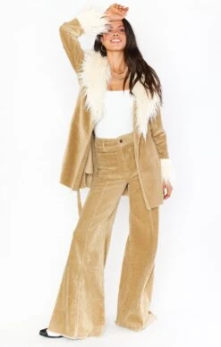 Show Me Your Mumu Ashbury Wide Leg ~ Beige Corduroy 14 Show Me Your Mumu Ashbury Wide Leg ~ Beige Corduroy -Show Me Your Mumu Sales MDR1 512 BG15 01 3