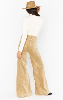Show Me Your Mumu Ashbury Wide Leg ~ Beige Corduroy 12 Show Me Your Mumu Ashbury Wide Leg ~ Beige Corduroy -Show Me Your Mumu Sales MDR1 513 BG15 01 3