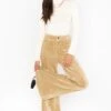 Show Me Your Mumu Ashbury Wide Leg ~ Beige Corduroy -Show Me Your Mumu Sales MDR1 513 BG15 01 4