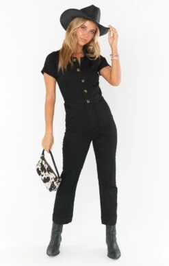 Show Me Your Mumu Emery Jumpsuit ~ Pitch Black -Show Me Your Mumu Sales MDR1 543 PB18 01 b1e06b91 9d65 4c0f abac f3e1edb6d200