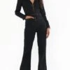 Show Me Your Mumu Augusta Jumpsuit ~ Pitch Black -Show Me Your Mumu Sales MDR2 586 PB18 01