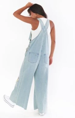 Show Me Your Mumu Trenton Overalls ~ Faded Indigo -Show Me Your Mumu Sales MDR2 591 FI07 01 3