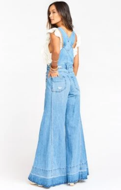 Show Me Your Mumu San Fran Overalls ~ Carolina Blue 11 Show Me Your Mumu San Fran Overalls ~ Carolina Blue -Show Me Your Mumu Sales MDS0 318 CB16 03