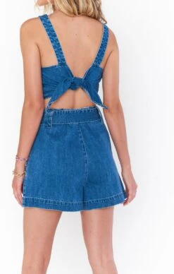 Show Me Your Mumu Southside Shorts ~ Bermuda Blue 12 Show Me Your Mumu Southside Shorts ~ Bermuda Blue -Show Me Your Mumu Sales MDS2 390 BB59 01