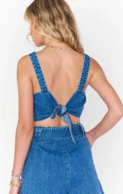 Show Me Your Mumu Alabama Crop Top ~ Bermuda Blue 9 Show Me Your Mumu Alabama Crop Top ~ Bermuda Blue -Show Me Your Mumu Sales MDS2 476 BB59 01