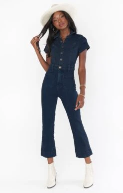 Show Me Your Mumu Cropped Everhart Jumpsuit ~ Thunder 15 Show Me Your Mumu Cropped Everhart Jumpsuit ~ Thunder -Show Me Your Mumu Sales MDS3 608 TH04 01