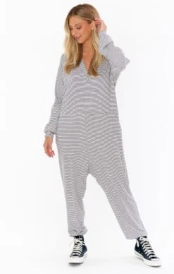 Show Me Your Mumu Jules Jumpsuit ~ Stripe By The Sea -Show Me Your Mumu Sales MF1 1909 SS29 01 1 bc18f16c efa4 436a a4c2 df637afedb4a