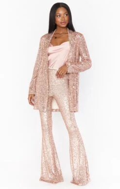 Show Me Your Mumu Flash Pants ~ Rose Gold Sequins 14 Show Me Your Mumu Flash Pants ~ Rose Gold Sequins -Show Me Your Mumu Sales MF1 4388 RG46 05
