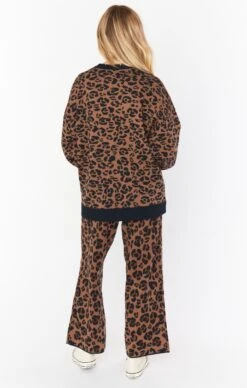 Show Me Your Mumu Scout Sweater ~ Leopard Knit -Show Me Your Mumu Sales MF1 4600 LK18 01 3