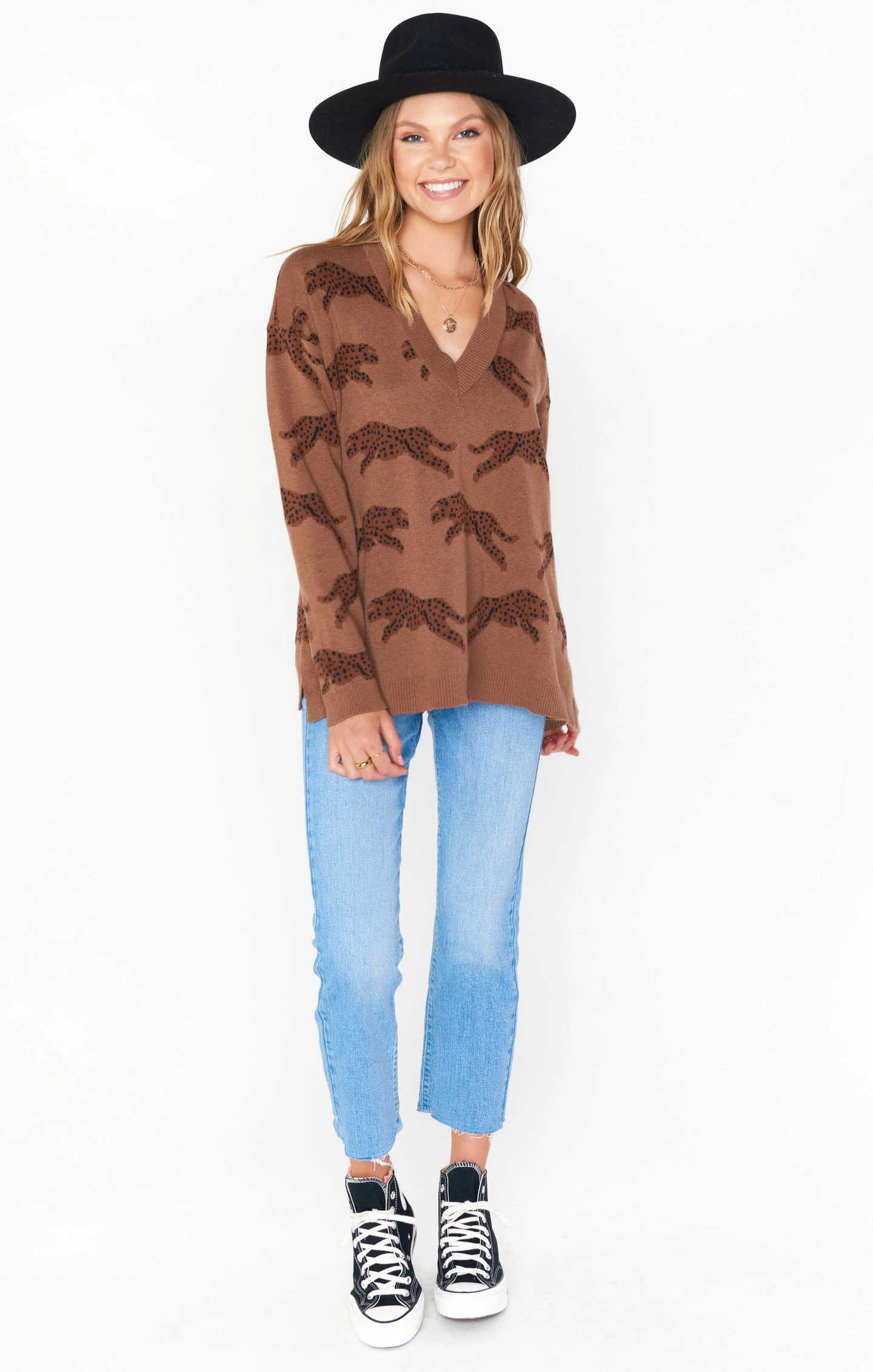 Show Me Your Mumu Gilligan Sweater ~ Jumping Cheetah Knit 8 Show Me Your Mumu Gilligan Sweater ~ Jumping Cheetah Knit - Image 6