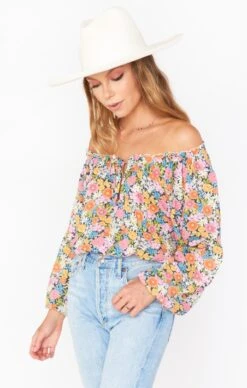 Show Me Your Mumu Margo Top ~ Wild Flora -Show Me Your Mumu Sales MF1 4816 DA09 01 6