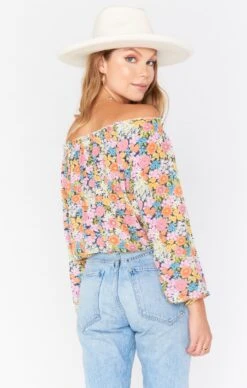 Show Me Your Mumu Margo Top ~ Wild Flora -Show Me Your Mumu Sales MF1 4816 DA09 01 7