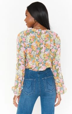 Show Me Your Mumu Margo Top ~ Wild Flora -Show Me Your Mumu Sales MF1 4816 DA09 03