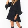 Show Me Your Mumu Viola Mini Dress ~ Black 2 Show Me Your Mumu Viola Mini Dress ~ Black -Show Me Your Mumu Sales MF1 4819 BK57 01