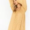 Show Me Your Mumu Briar Mini Dress ~ Gold Dot -Show Me Your Mumu Sales MF1 4829 QT33 02