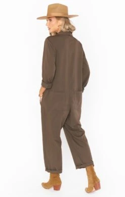 Show Me Your Mumu Fargo Jumpsuit ~ Olive -Show Me Your Mumu Sales MF1 4832 DL51 03