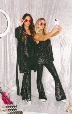 Show Me Your Mumu Encore Duster ~ Midnight Glitz Sequins -Show Me Your Mumu Sales MF1 4996 TB92 01 3