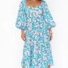 Show Me Your Mumu Mandi Midi Dress ~ Violets Garden 1 Show Me Your Mumu Mandi Midi Dress ~ Violets Garden -Show Me Your Mumu Sales MF1 5090 LM87 01 1