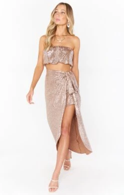 Show Me Your Mumu Teeny Tube Top ~ Silver Confetti 7 Show Me Your Mumu Teeny Tube Top ~ Silver Confetti -Show Me Your Mumu Sales MF2 4667 TO69 01