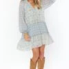 Show Me Your Mumu Birdie Mini Dress ~ Primrose Print Mix -Show Me Your Mumu Sales MF2 4758 PP34 02