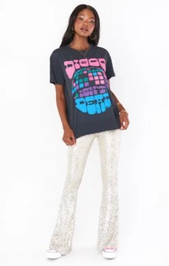 Show Me Your Mumu Mercury Bells ~ Platinum Sequins -Show Me Your Mumu Sales MF2 4996 PT92 01