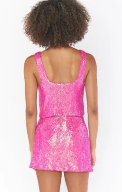 Show Me Your Mumu Tara Crop Top ~ Pink Disco Sequin 11 Show Me Your Mumu Tara Crop Top ~ Pink Disco Sequin -Show Me Your Mumu Sales MF2 5310 SP92 03 61cadabc f883 4bbc be72 3e54274c8fd4