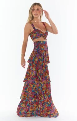 Show Me Your Mumu Kaden Crop Top ~ Garden Glow -Show Me Your Mumu Sales MF2 5408 GA55 06