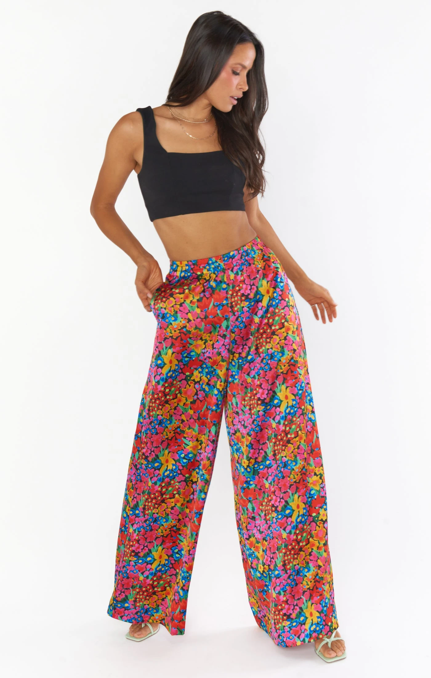 Show Me Your Mumu Irwin Pants ~ Garden Glow 4 Show Me Your Mumu Irwin Pants ~ Garden Glow - Image 2