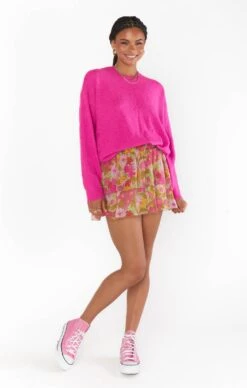 Show Me Your Mumu Aiden Mini Skort ~ Carnaby Floral 11 Show Me Your Mumu Aiden Mini Skort ~ Carnaby Floral -Show Me Your Mumu Sales MF3 5726 GG55 02