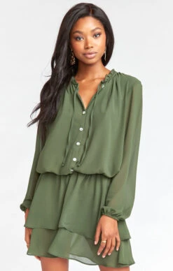 Show Me Your Mumu Channing Dress ~ Willow -Show Me Your Mumu Sales MF9 3077 WI24 02