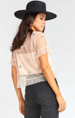 Show Me Your Mumu Jeri Top ~ Shiny Star Sequin 6 Show Me Your Mumu Jeri Top ~ Shiny Star Sequin -Show Me Your Mumu Sales MF9 936 CS27 04