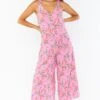 Show Me Your Mumu Goulding Jumpsuit ~ Chantelle's Floral -Show Me Your Mumu Sales MM0 1591 XB22 01