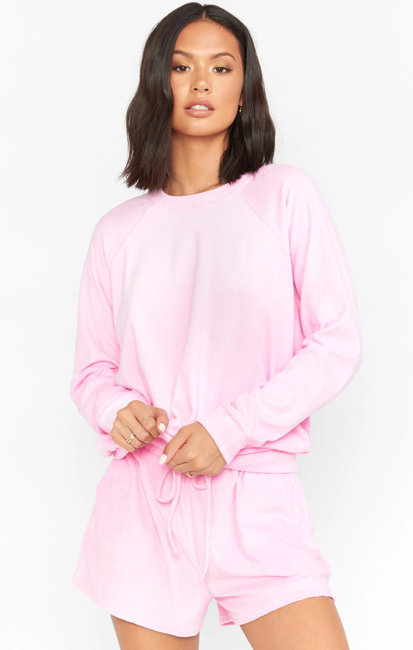 Show Me Your Mumu Sittin Around Set ~ Pink Terry 3 Show Me Your Mumu Sittin Around Set ~ Pink Terry