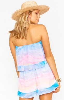 Show Me Your Mumu Thelma Ruffle Romper ~ MUmaid Waves 9 Show Me Your Mumu Thelma Ruffle Romper ~ MUmaid Waves -Show Me Your Mumu Sales MM0 4239 MV02 04
