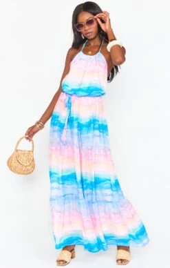 Show Me Your Mumu Isabella Maxi Dress ~ MUmaid Waves -Show Me Your Mumu Sales MM0 4254 MV02 01