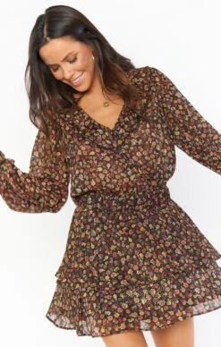 Show Me Your Mumu Bren Blouse ~ Midnight Floral