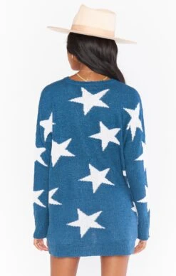 Show Me Your Mumu Bronson Sweater ~ Star Tossed Knit -Show Me Your Mumu Sales MM1 4083 ST07 03